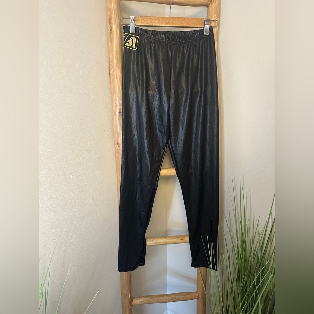 LF Los Angeles The Brand Faux Leather Leggings S